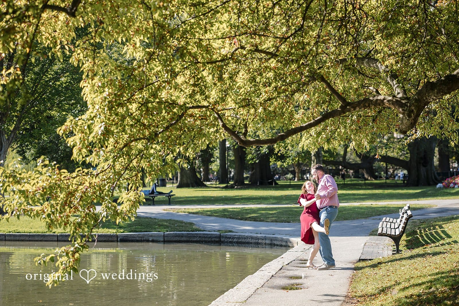 Fenway and the Charles River Esplanade Engagement // Valarie & Walter -