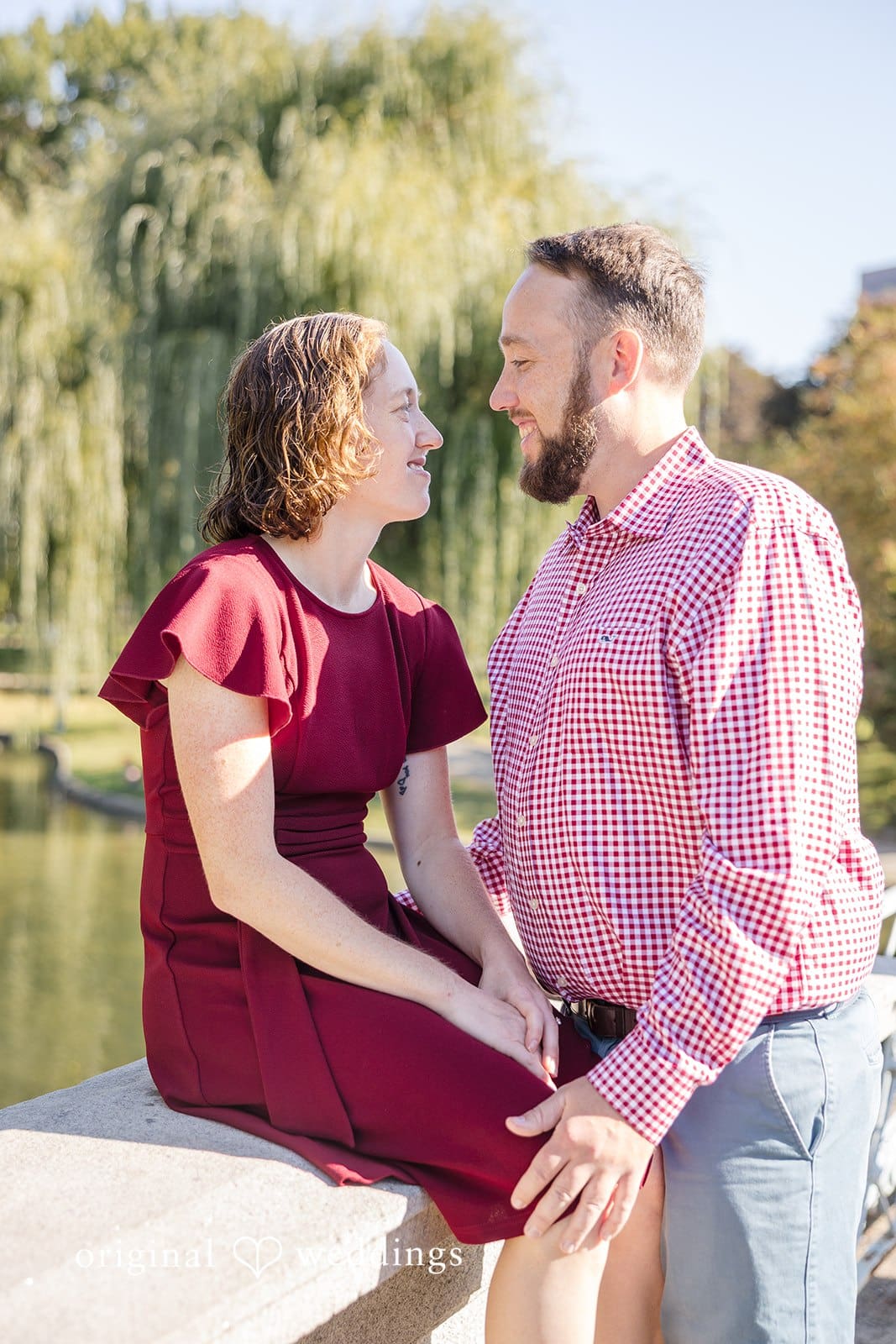 Fenway and the Charles River Esplanade Engagement // Valarie & Walter -