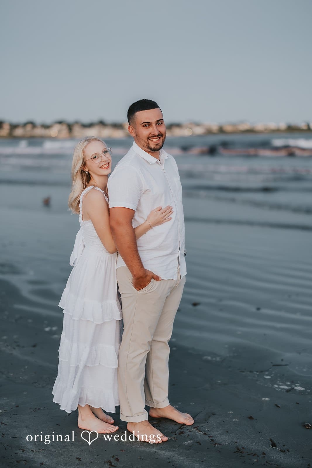 First Beach Engagement // Bailey & Jordan -