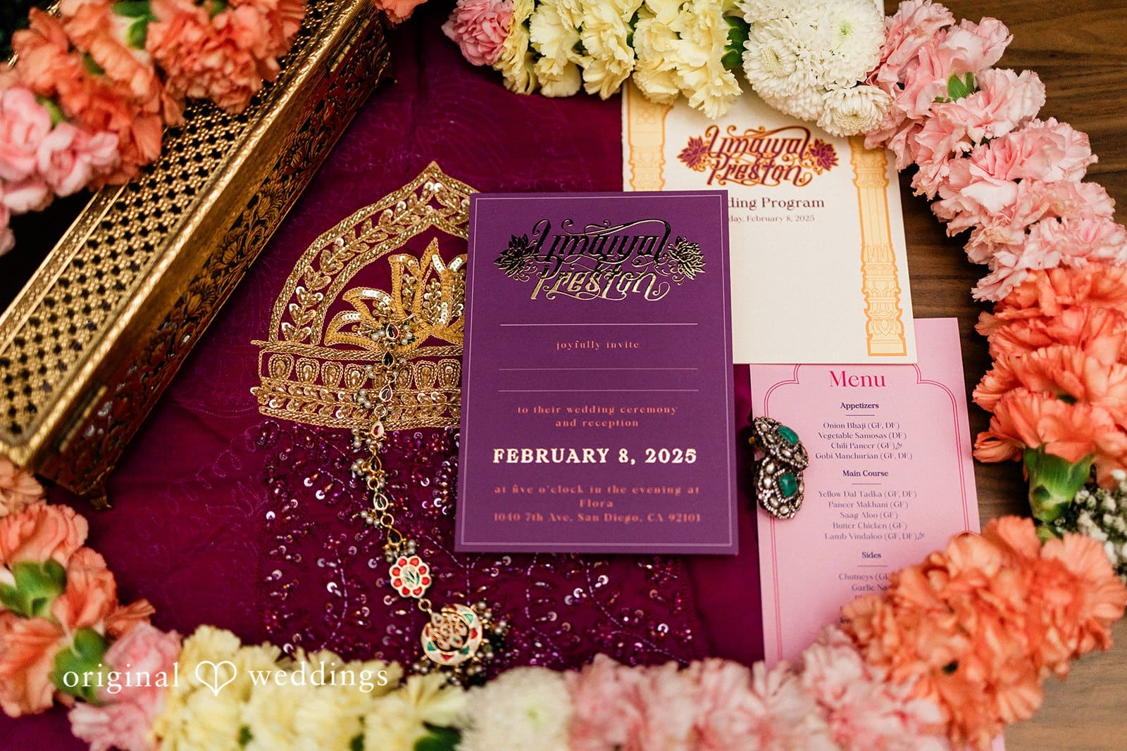 Flora Wedding // Umaiyal & Preston -