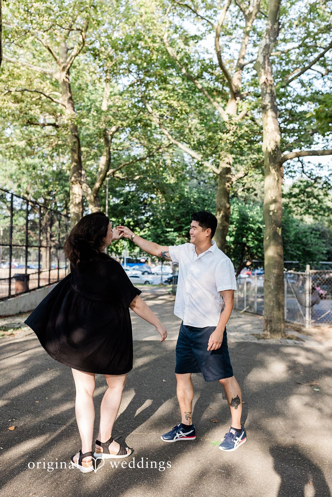 Forest Park in Woodhaven, Queen Engagement // Katherine & Victor -