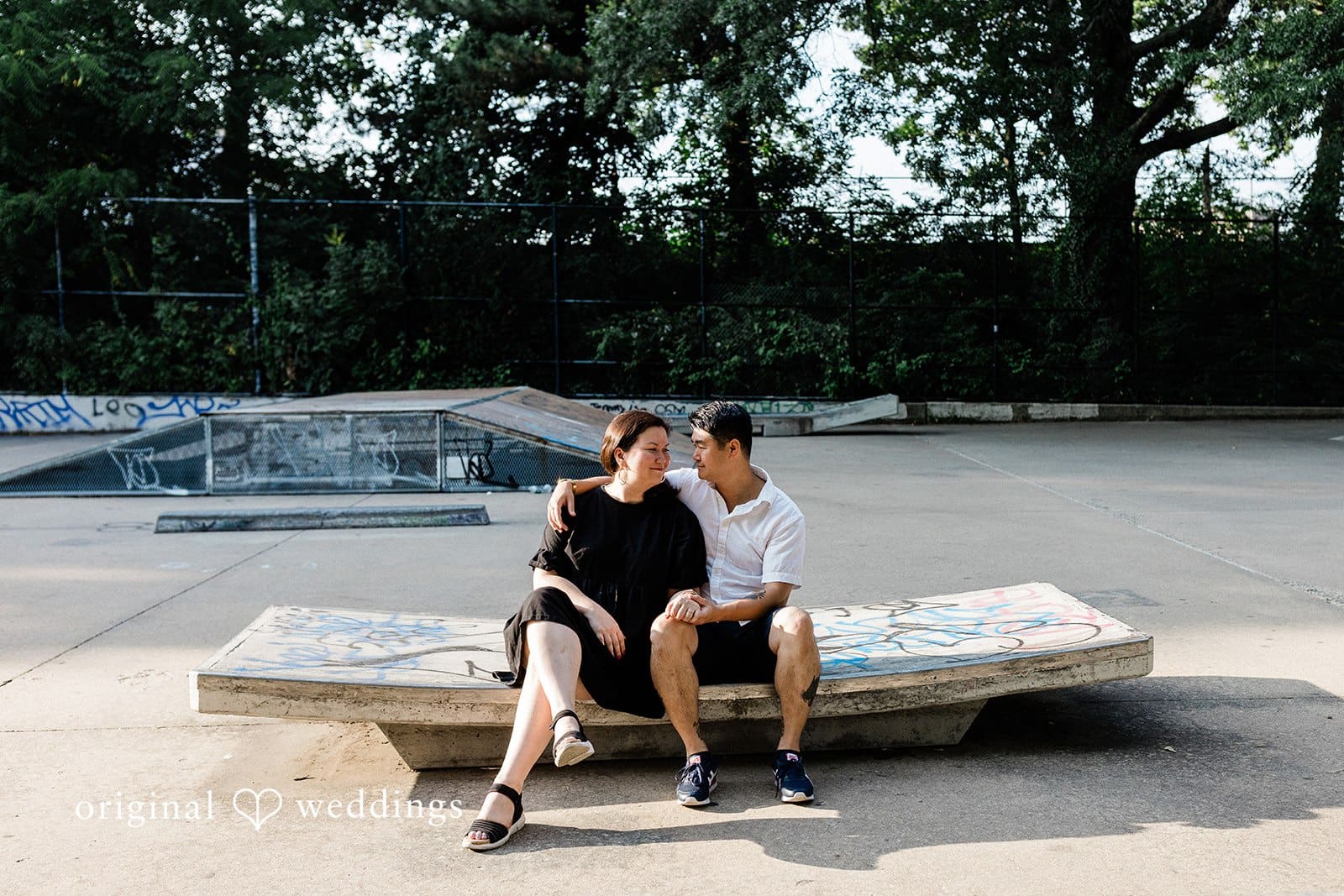 Forest Park in Woodhaven, Queen Engagement // Katherine & Victor -
