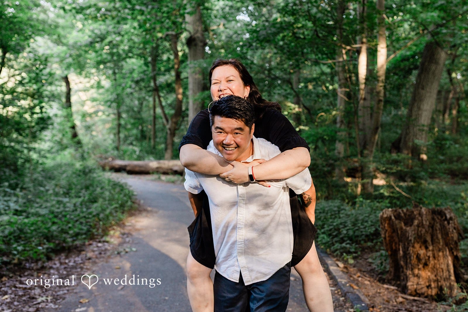Forest Park in Woodhaven, Queen Engagement // Katherine & Victor -