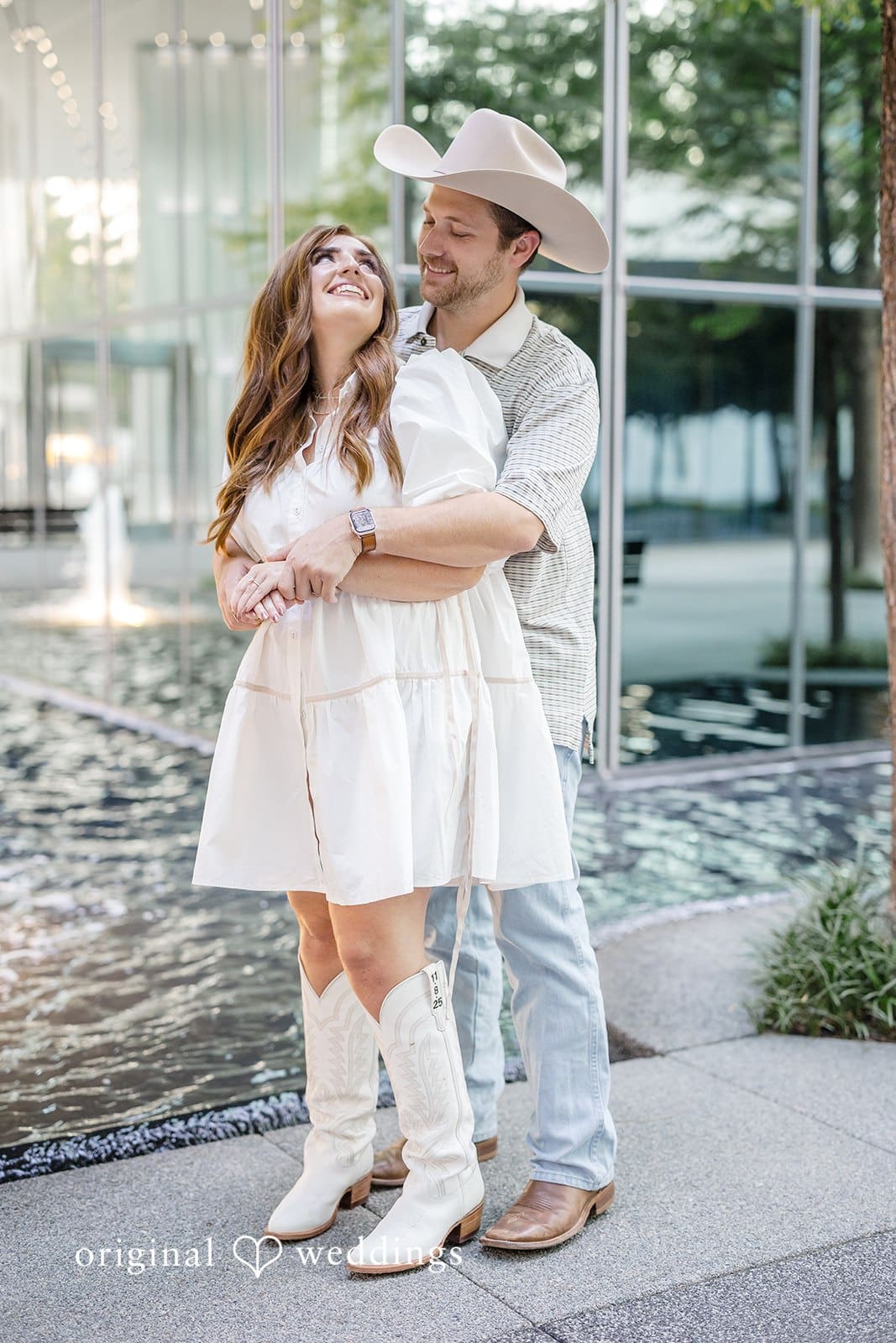 Fountain Place Engagement // Morgan & Ryan -