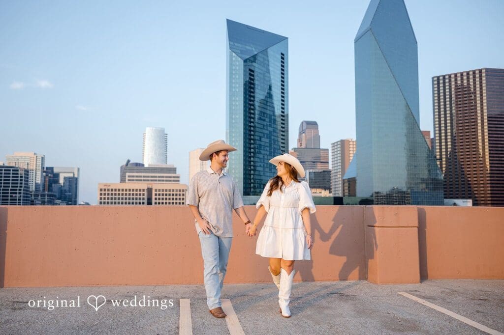 Fountain Place Engagement // Morgan & Ryan -