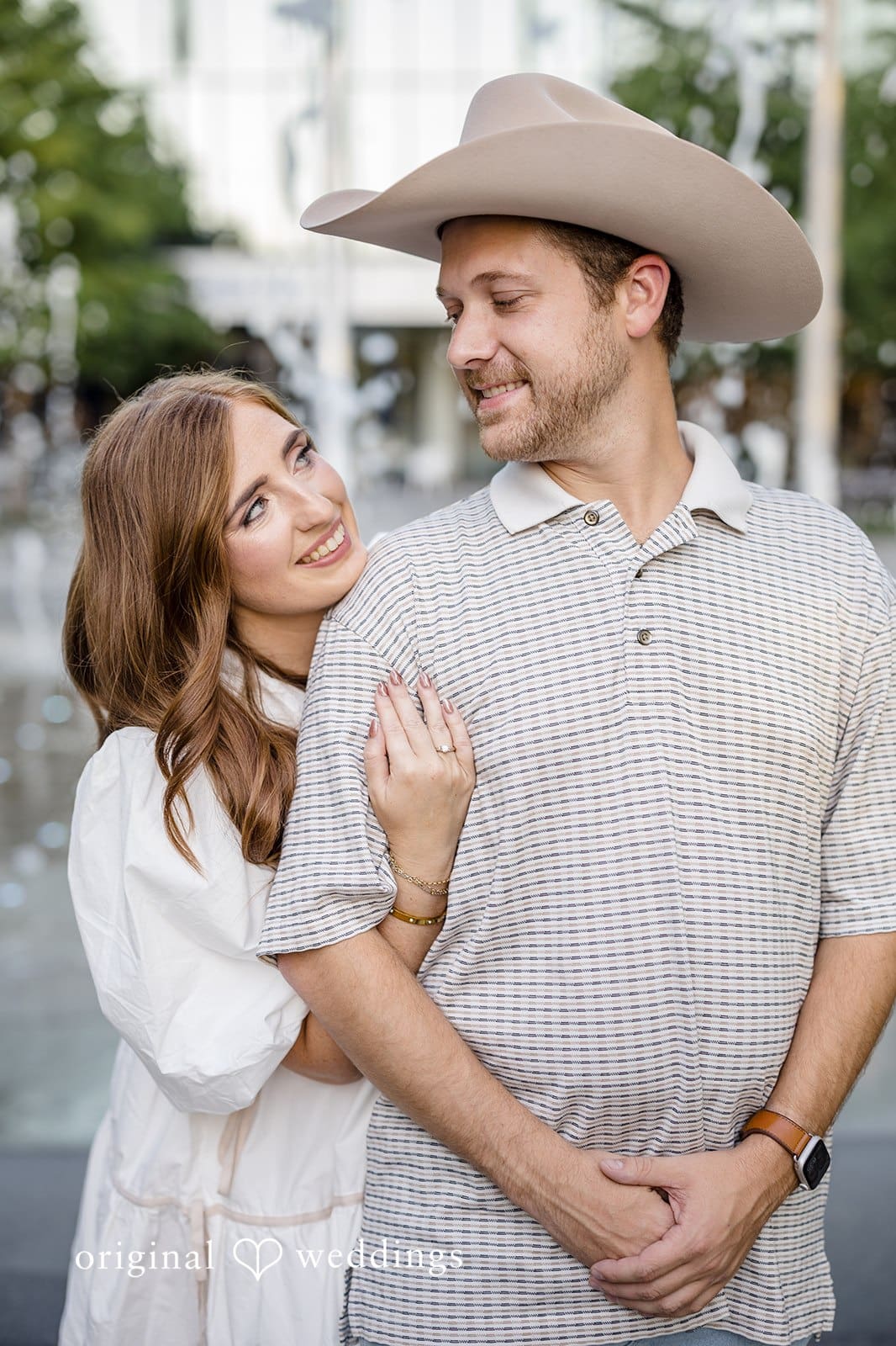 Fountain Place Engagement // Morgan & Ryan -