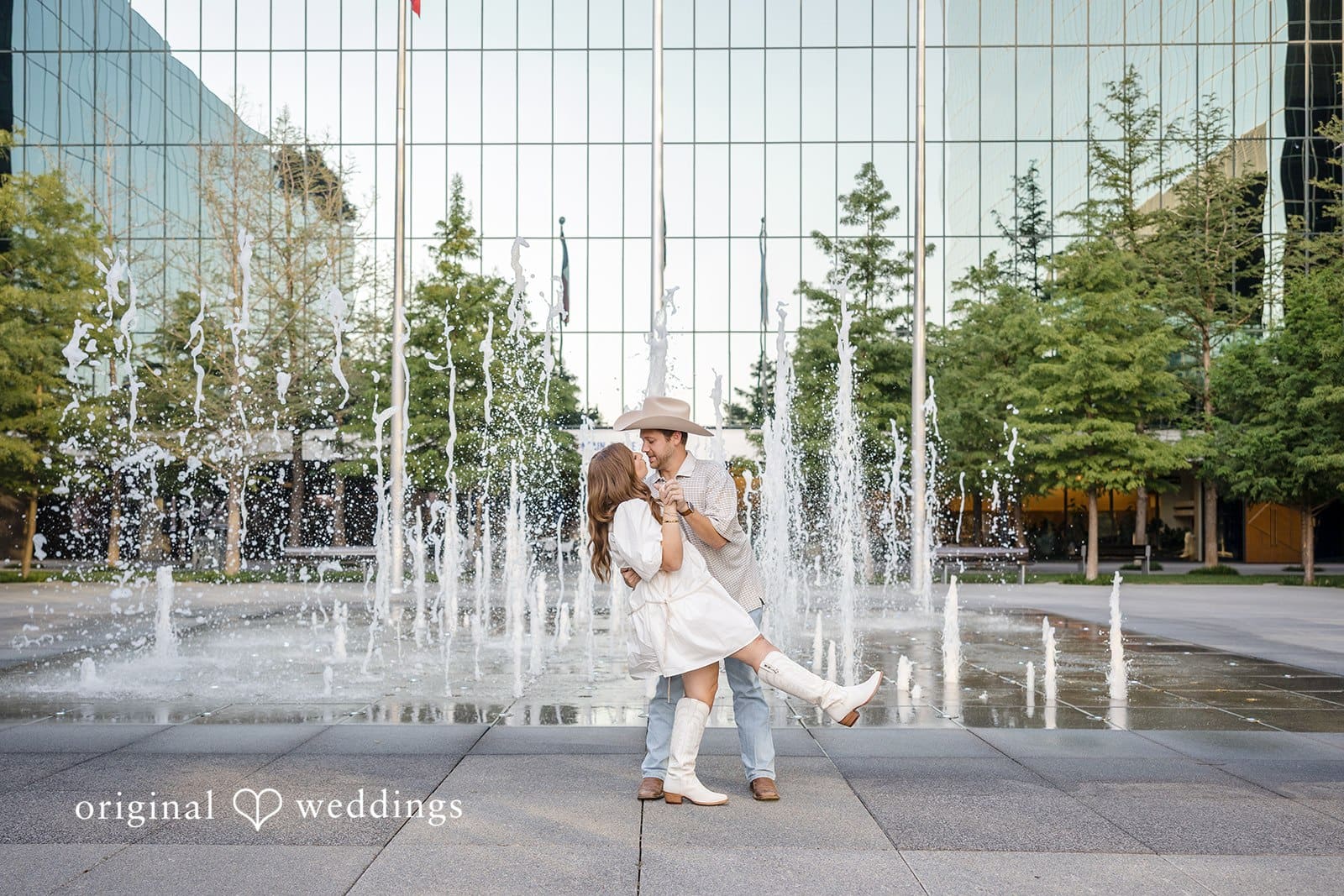 Fountain Place Engagement // Morgan & Ryan -