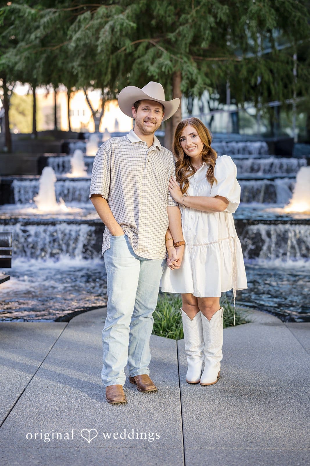 Fountain Place Engagement // Morgan & Ryan -