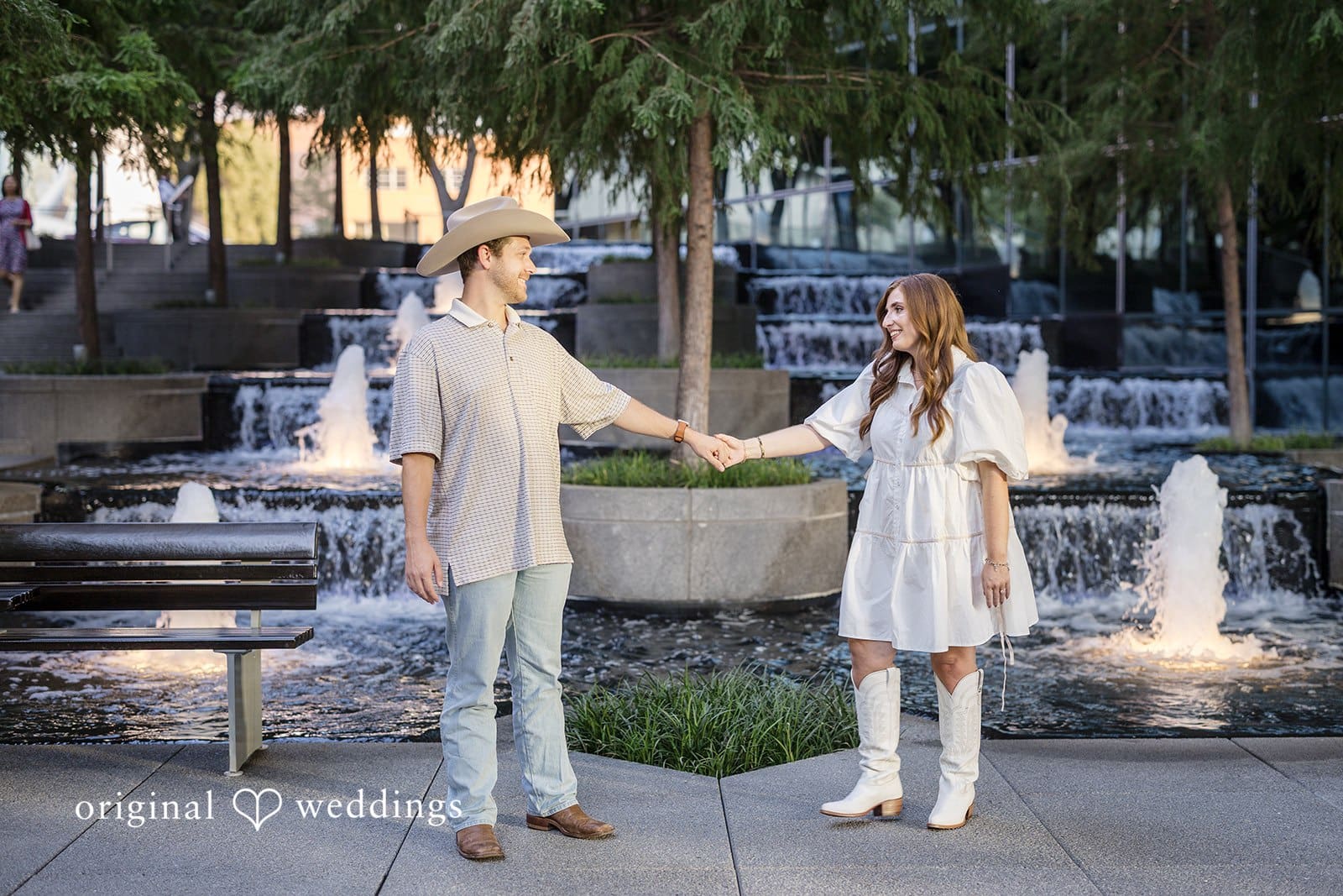 Fountain Place Engagement // Morgan & Ryan -