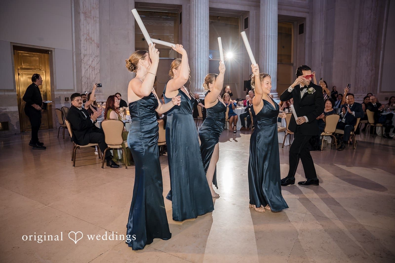 Franklin Institute Wedding // Mahoro & Warren -
