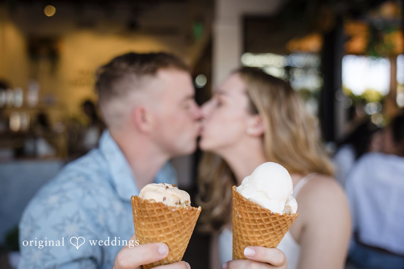 Gelato 101 Engagement // Amber & Scotty -