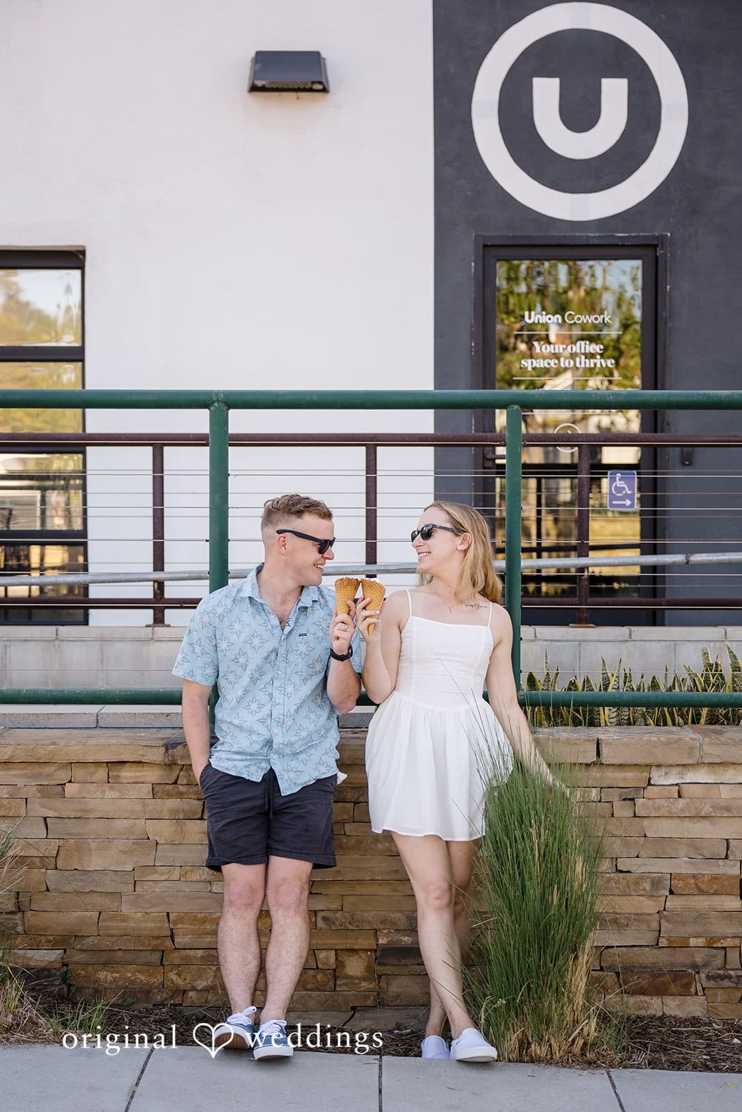 Gelato 101 Engagement // Amber & Scotty -