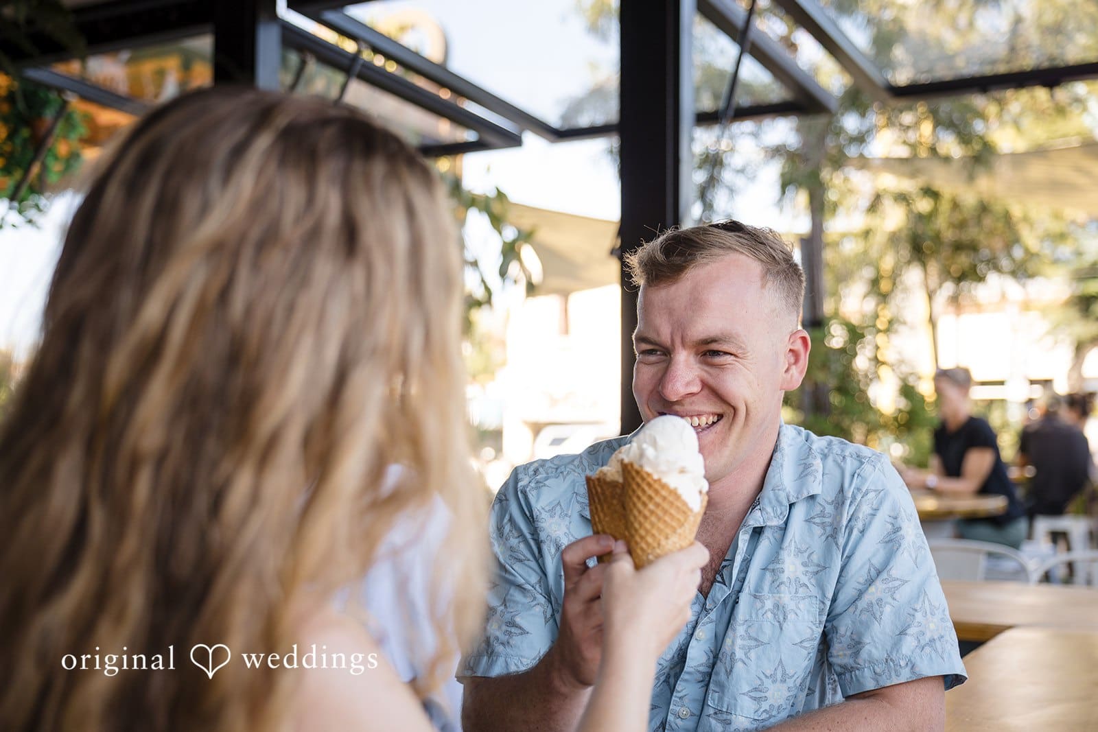 Gelato 101 Engagement // Amber & Scotty -