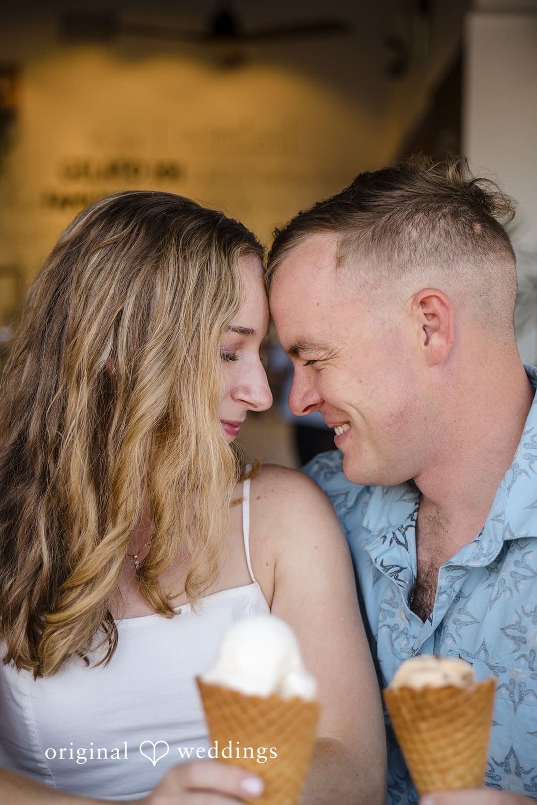 Gelato 101 Engagement // Amber & Scotty -