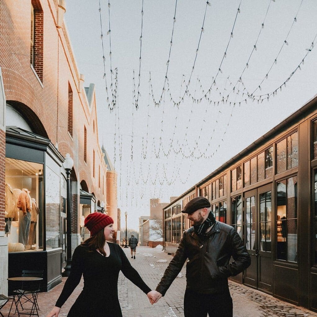 Chelsea + Skyler Georgetown Canal Engagement // Chelsea & Skyler -