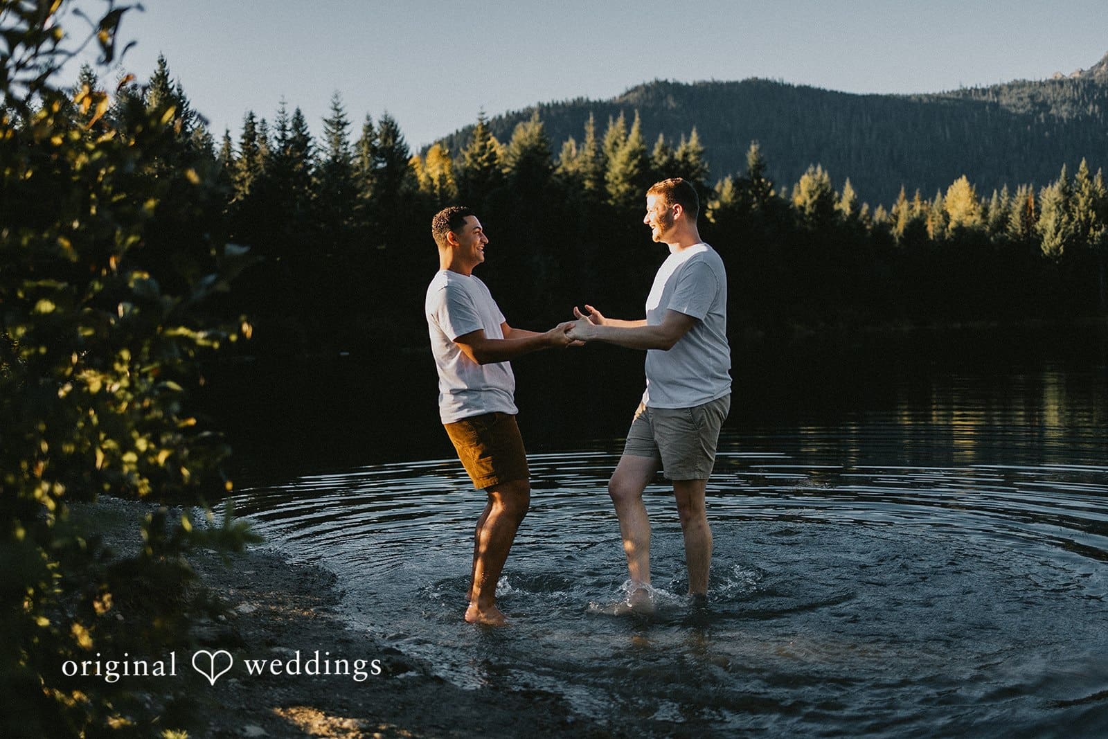 Gold Creek Pond Engagement // Quinten & Connor -