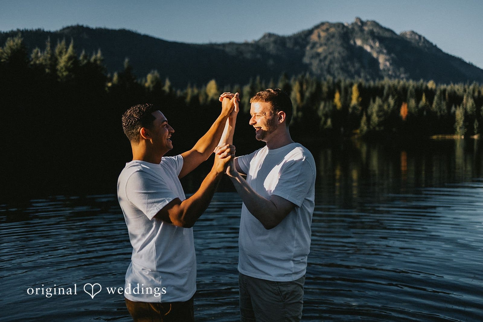 Gold Creek Pond Engagement // Quinten & Connor -