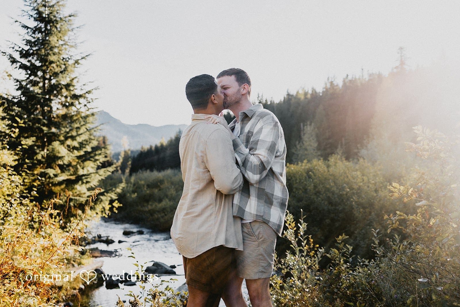 Gold Creek Pond Engagement // Quinten & Connor -