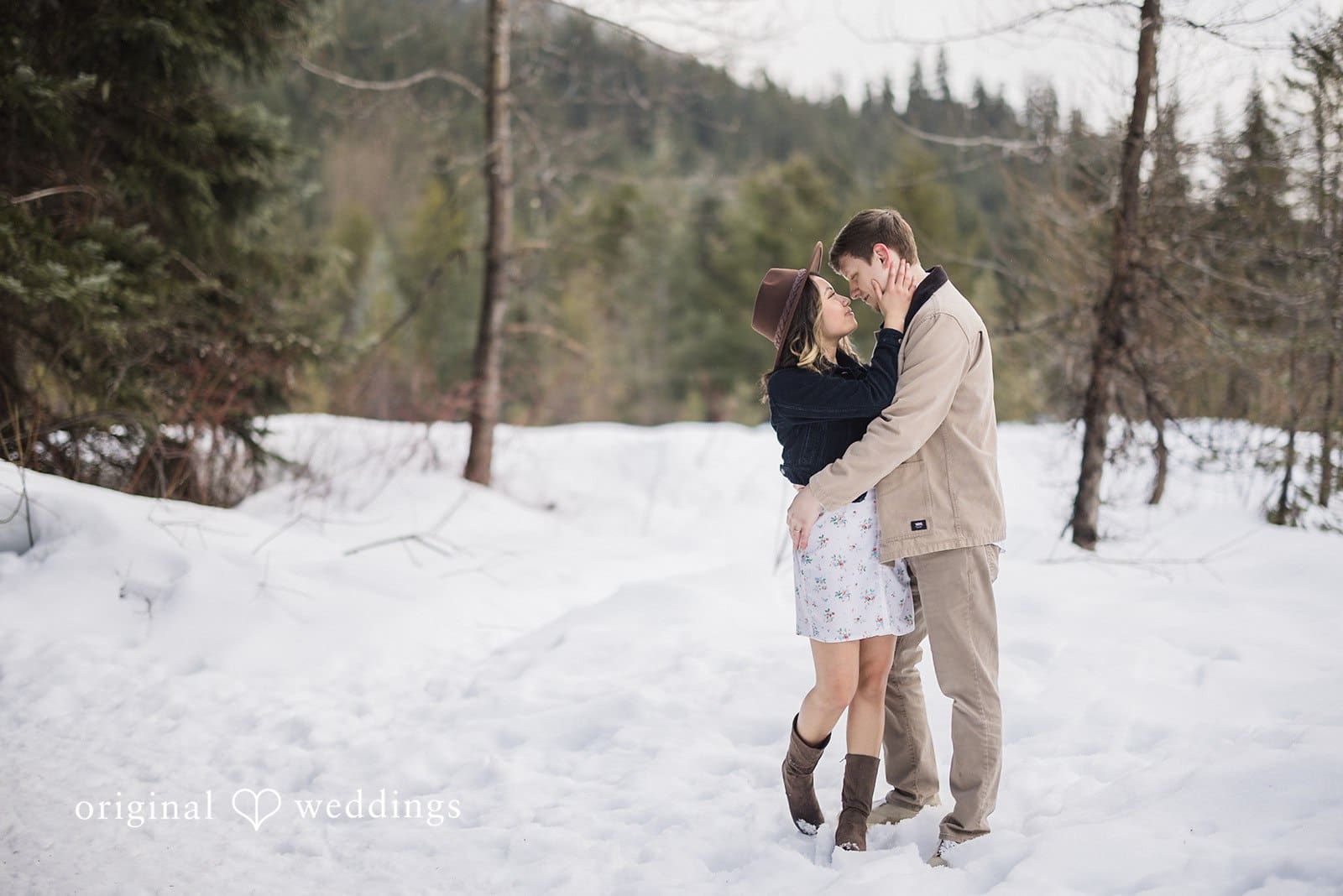 Gold Creek Pond Engagement // Yisel & Reece -