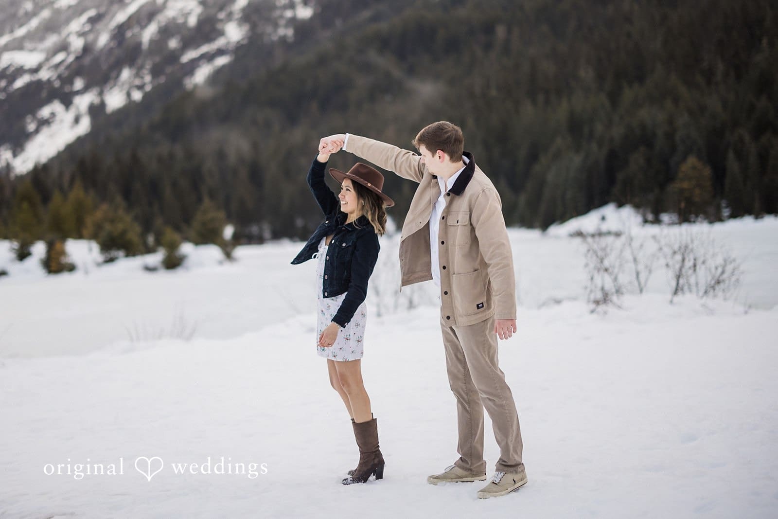 Gold Creek Pond Engagement // Yisel & Reece -