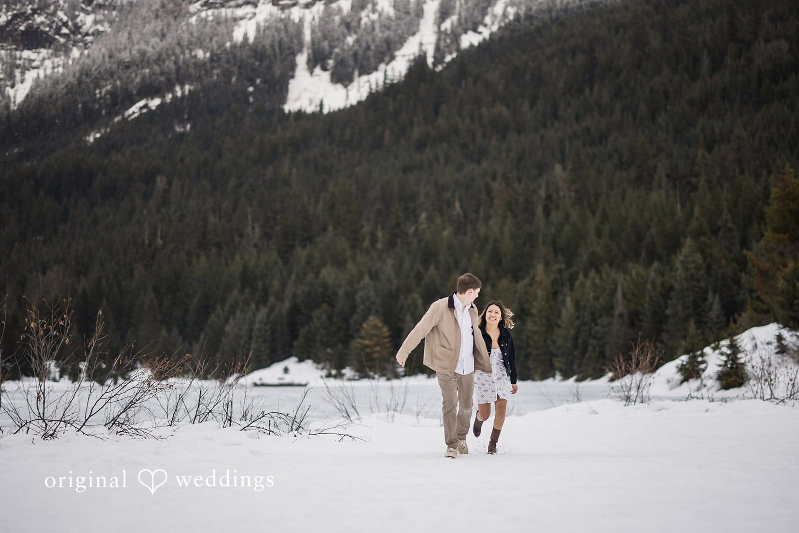 Gold Creek Pond Engagement // Yisel & Reece -