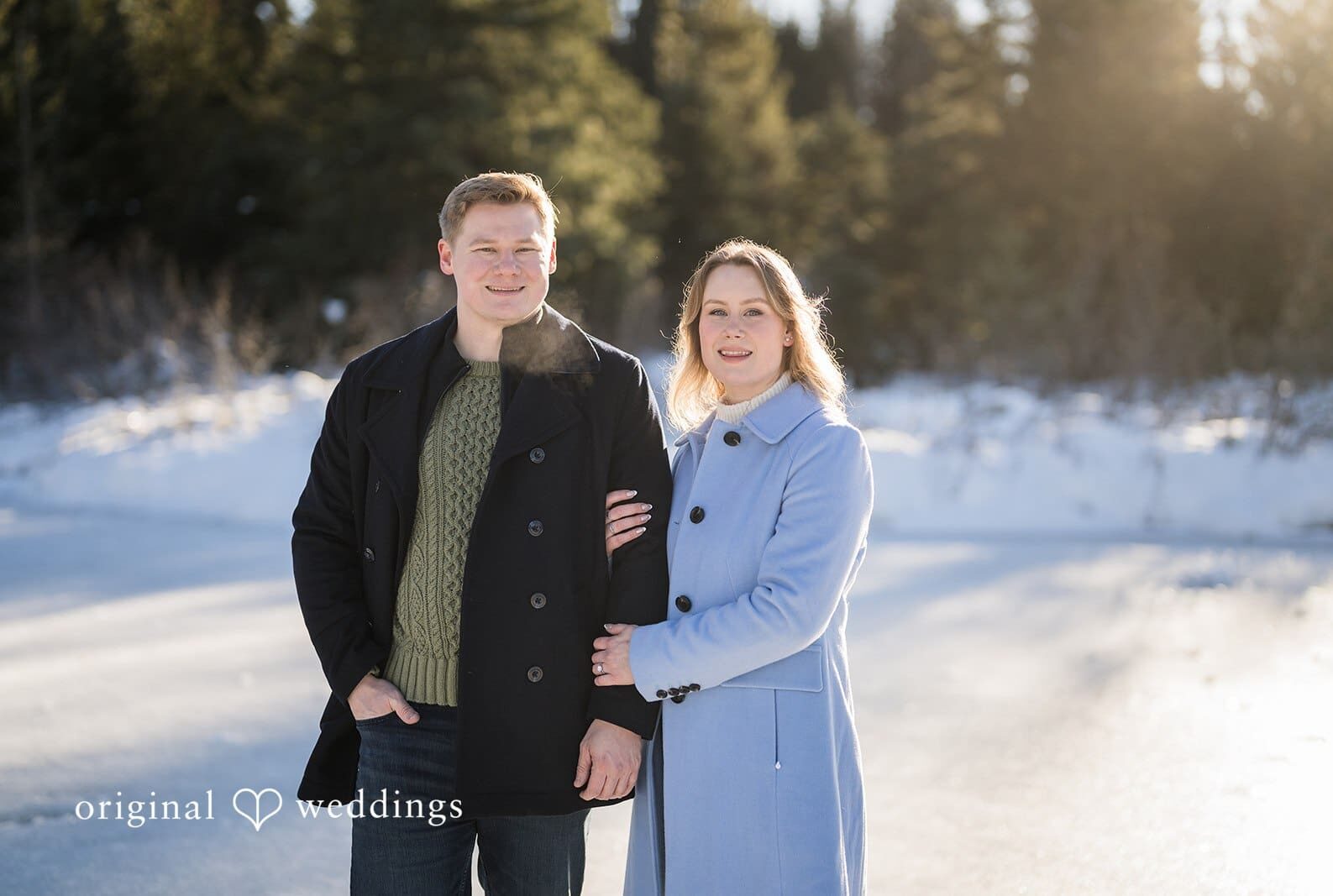 Gold Creek Pond Trailhead Engagement // Elizabeth & Andrew -