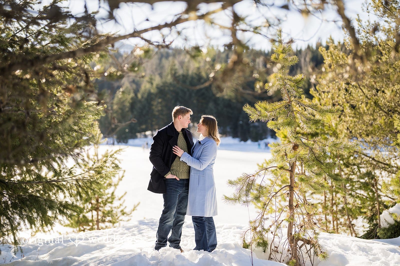 Gold Creek Pond Trailhead Engagement // Elizabeth & Andrew -
