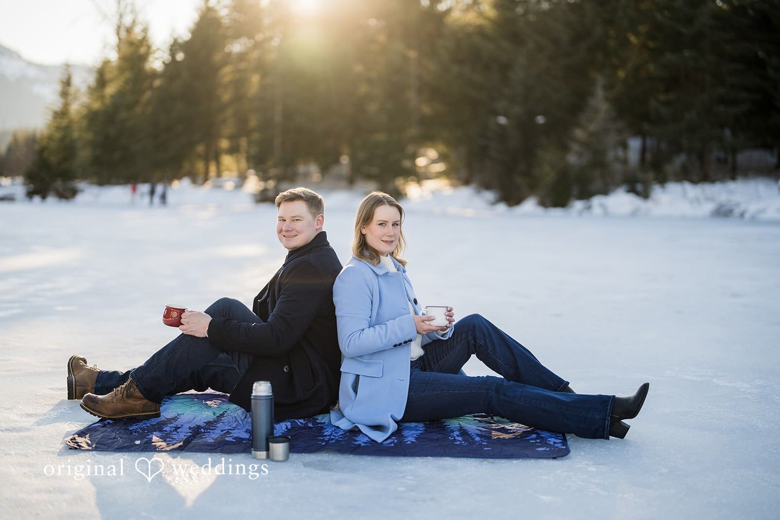 Gold Creek Pond Trailhead Engagement // Elizabeth & Andrew -