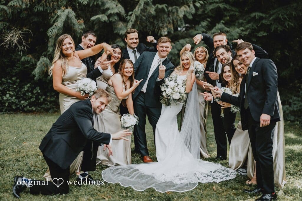 Tyson + Kaila Gray Bridge Venue Wedding // Kaila & Tyson -