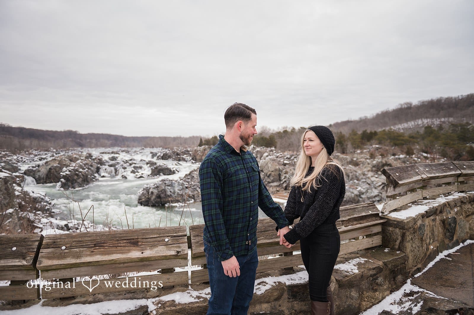 Great Falls National Park Engagement // Alexandra & Brian -
