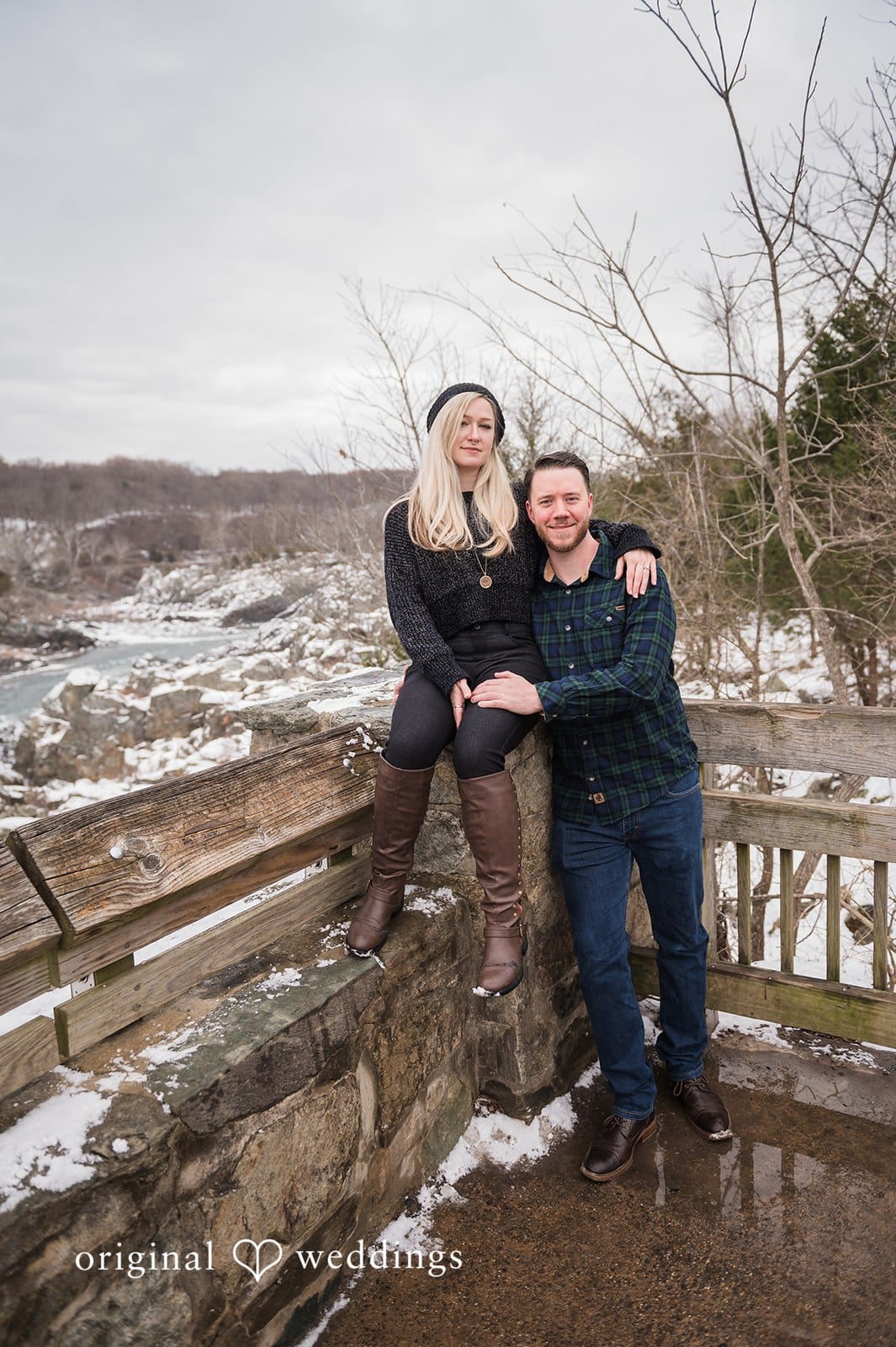 Great Falls National Park Engagement // Alexandra & Brian -