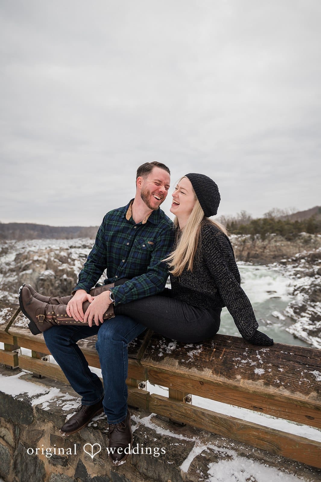 Great Falls National Park Engagement // Alexandra & Brian -