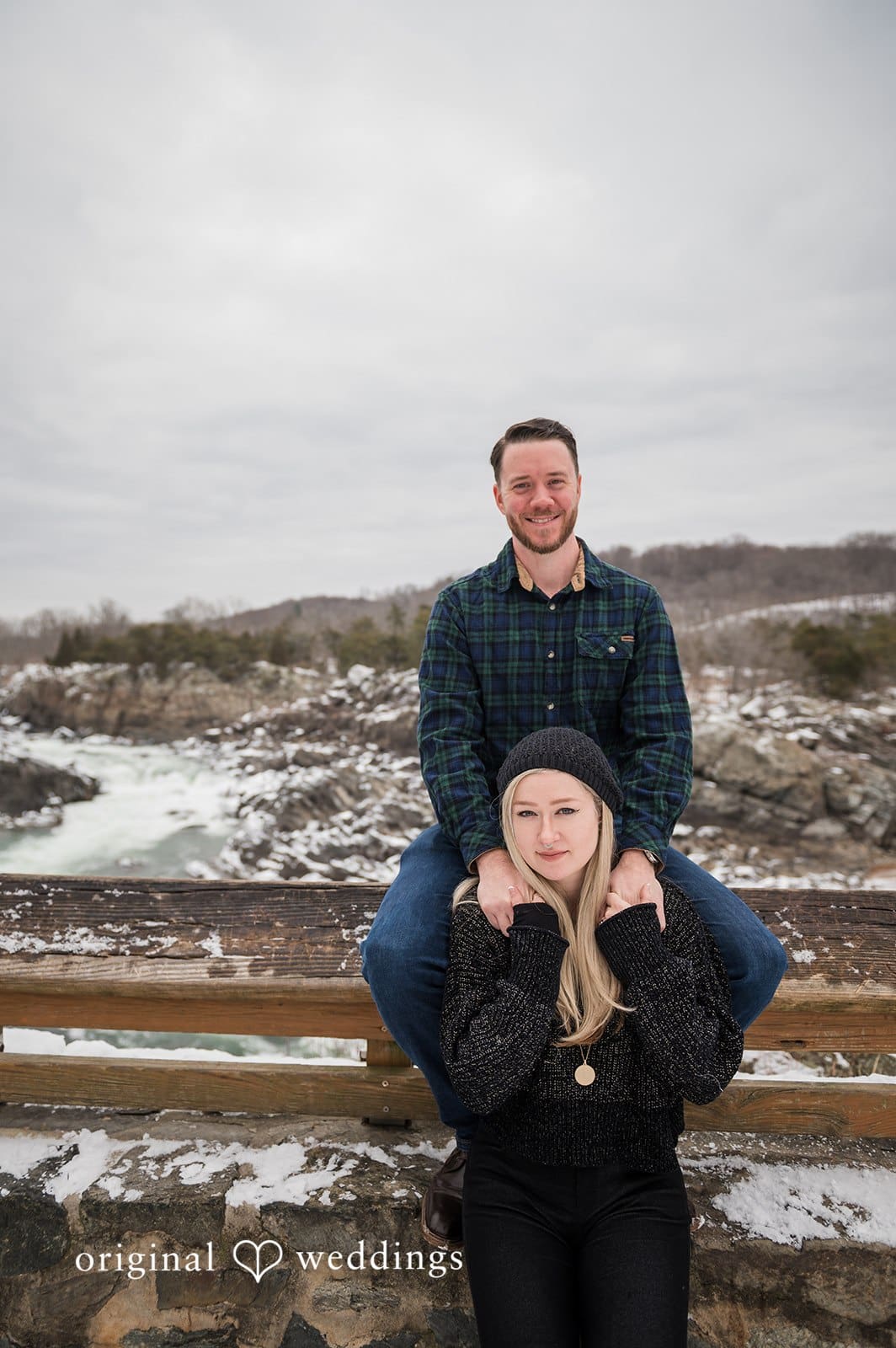 Great Falls National Park Engagement // Alexandra & Brian -