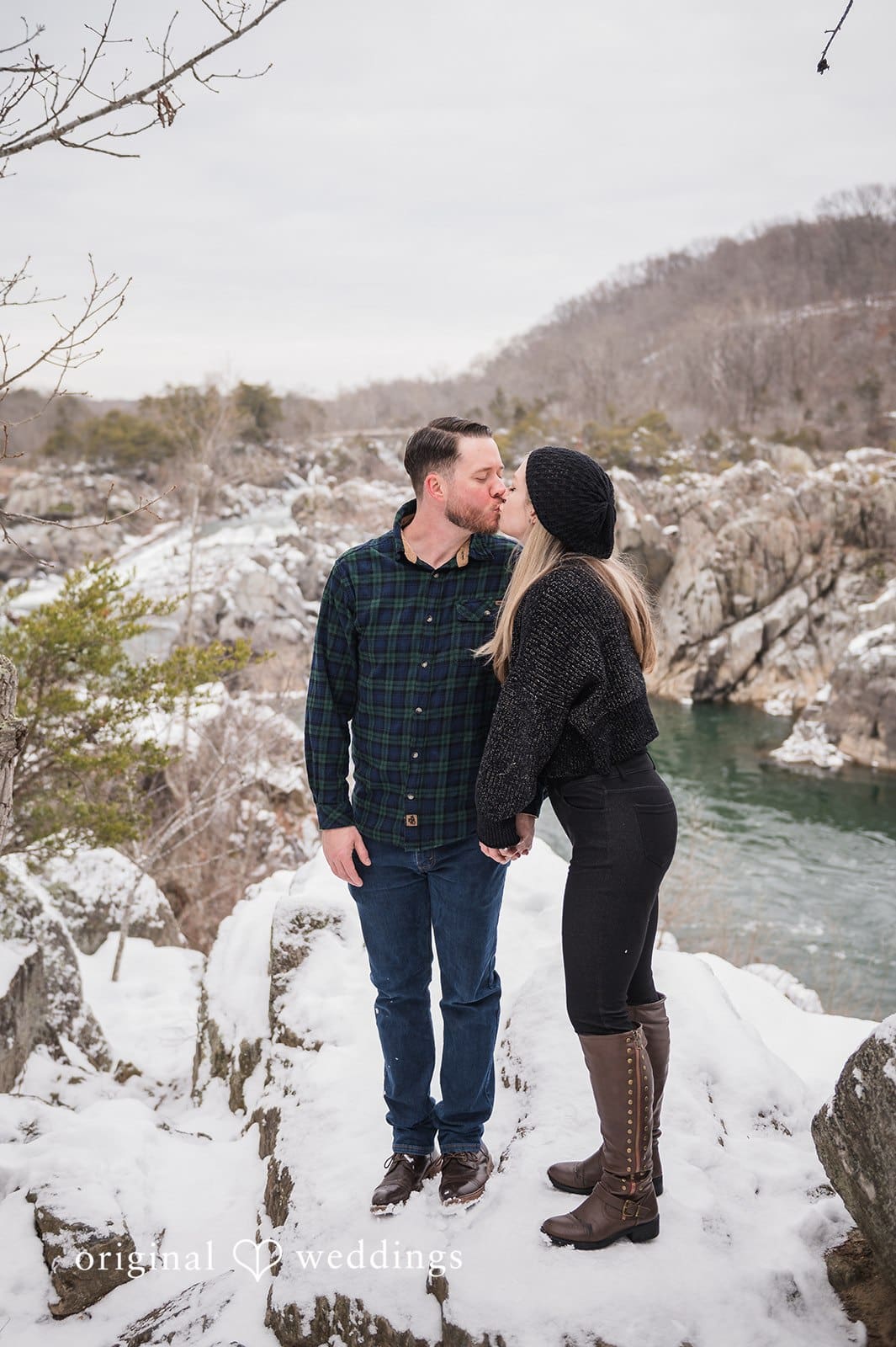 Great Falls National Park Engagement // Alexandra & Brian -
