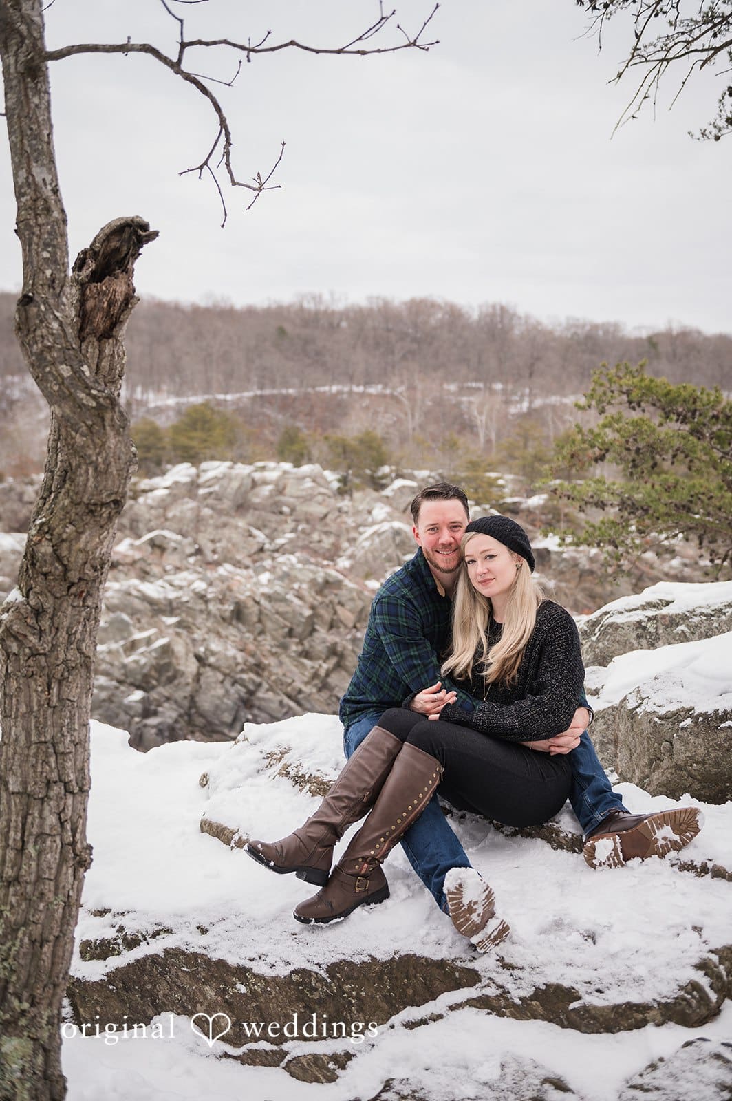Great Falls National Park Engagement // Alexandra & Brian -