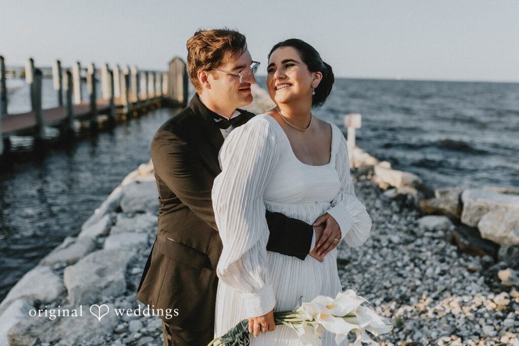 Coastal Washington DC wedding photography and videography at Herrington on the Bay by Original Weddings, featuring Isabel-Aranzazu and Brendan’s waterfront celebration.