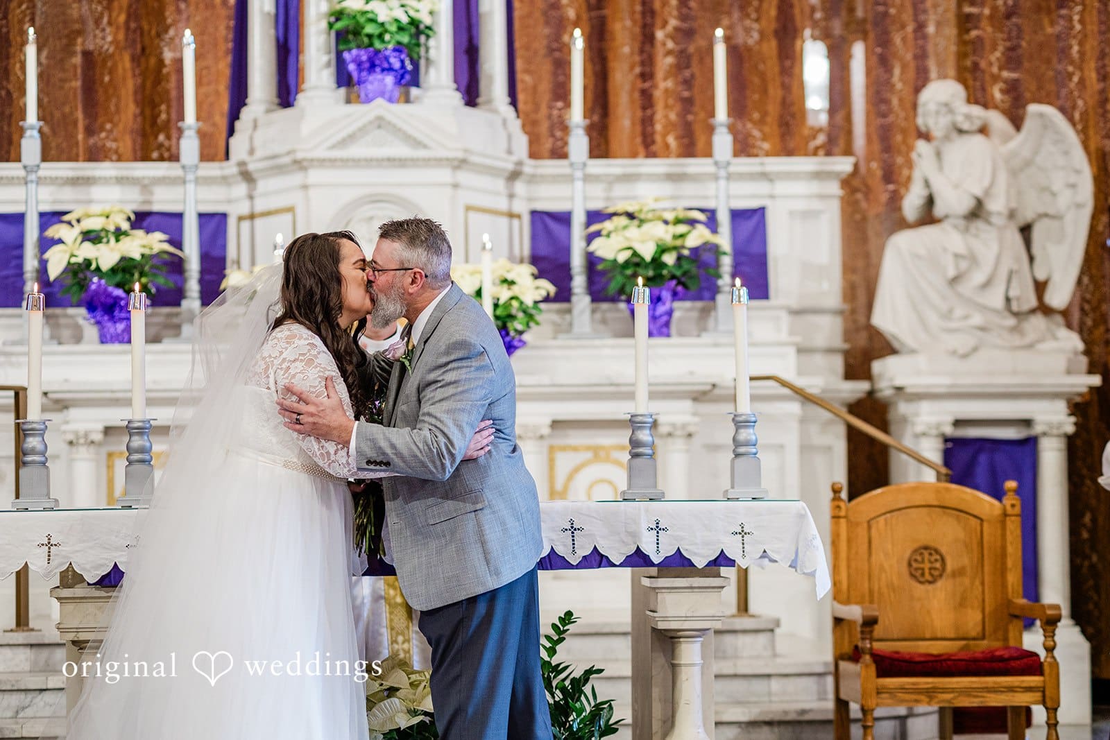 Holy Cross Roman Catholic Church Wedding // Kamila & Erick -