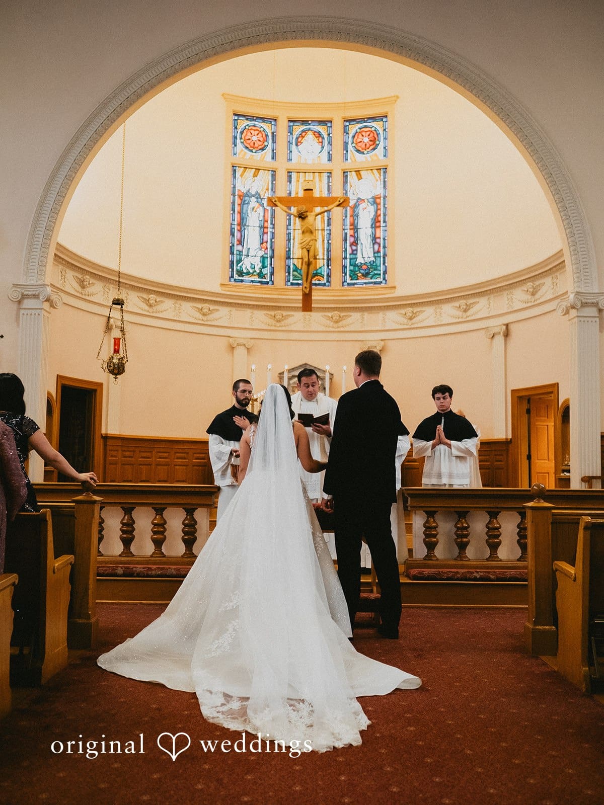 Holy Rosary Catholic Church Wedding // Regina & Spencer -