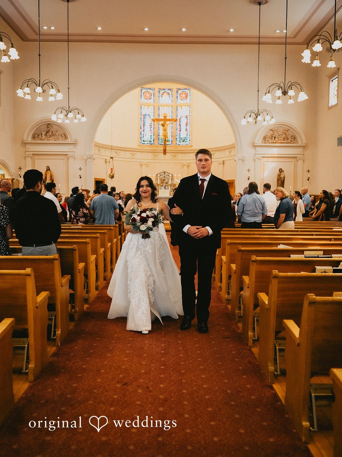 Holy Rosary Catholic Church Wedding // Regina & Spencer -