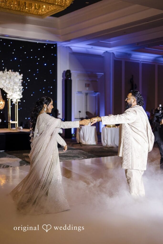 Modern Washington DC wedding photography and videography at Hyatt Regency Reston by Original Weddings, featuring Josephine and Clint’s elegant celebration.