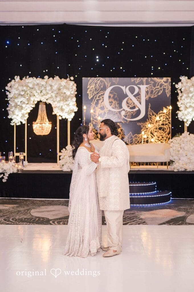 Modern Washington DC wedding photography and videography at Hyatt Regency Reston by Original Weddings, featuring Josephine and Clint’s elegant celebration.