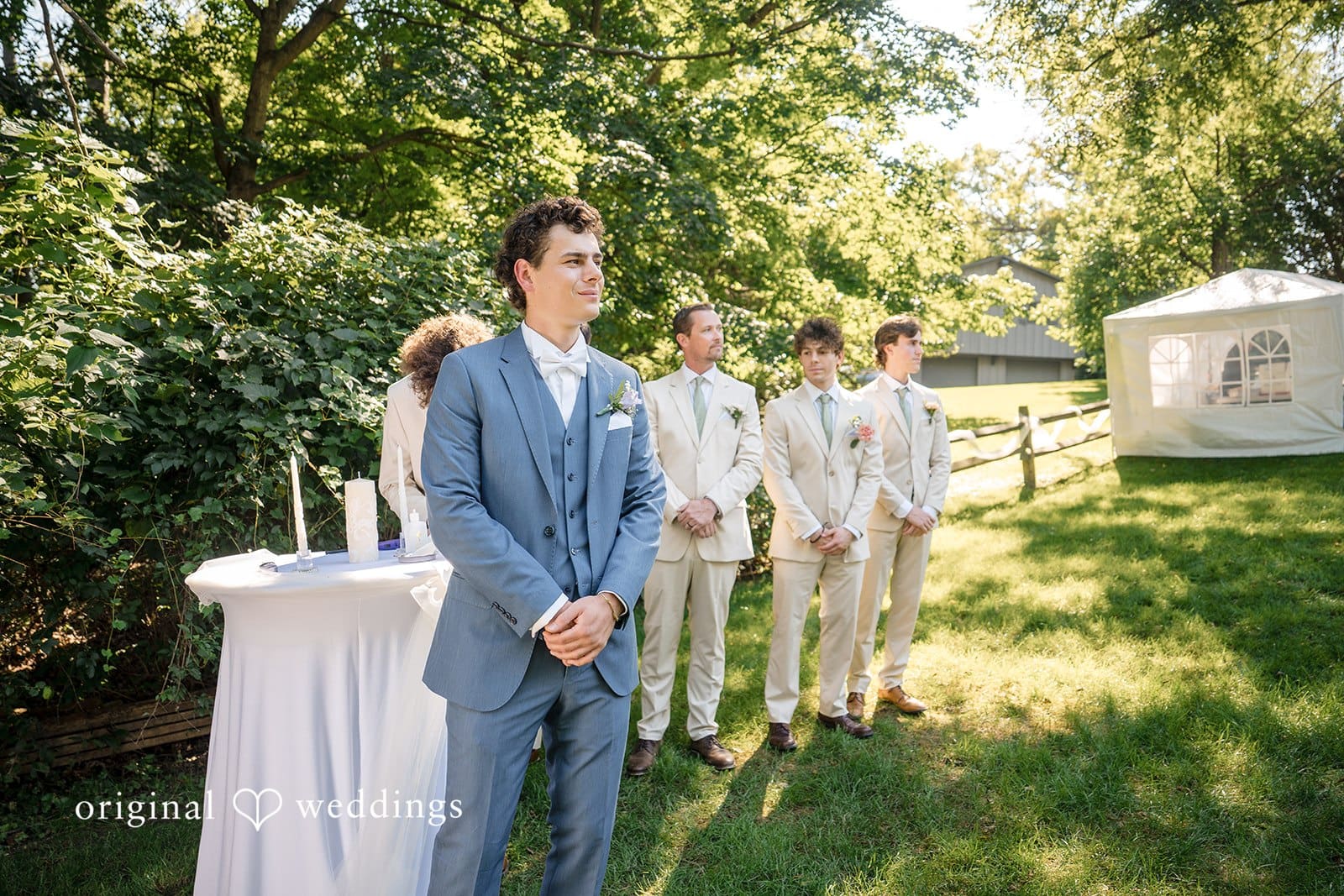 Illinois Backyard Wedding // Kaley & Zachary -