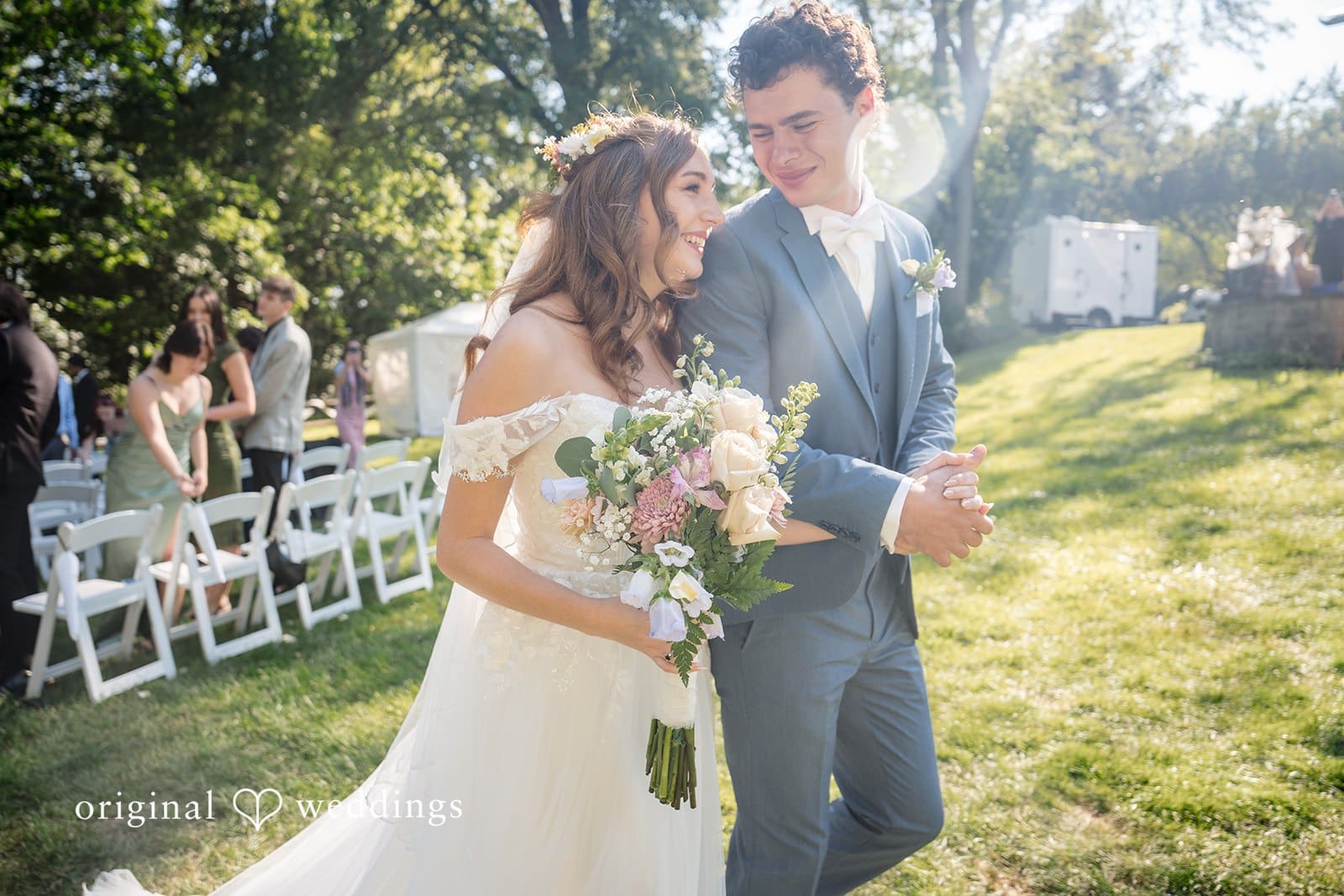 Illinois Backyard Wedding // Kaley & Zachary -