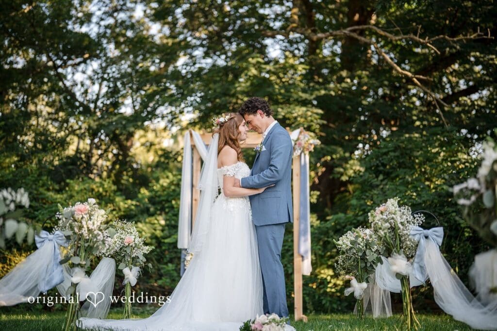 Zachary + Kaley Illinois Backyard Wedding // Kaley & Zachary -