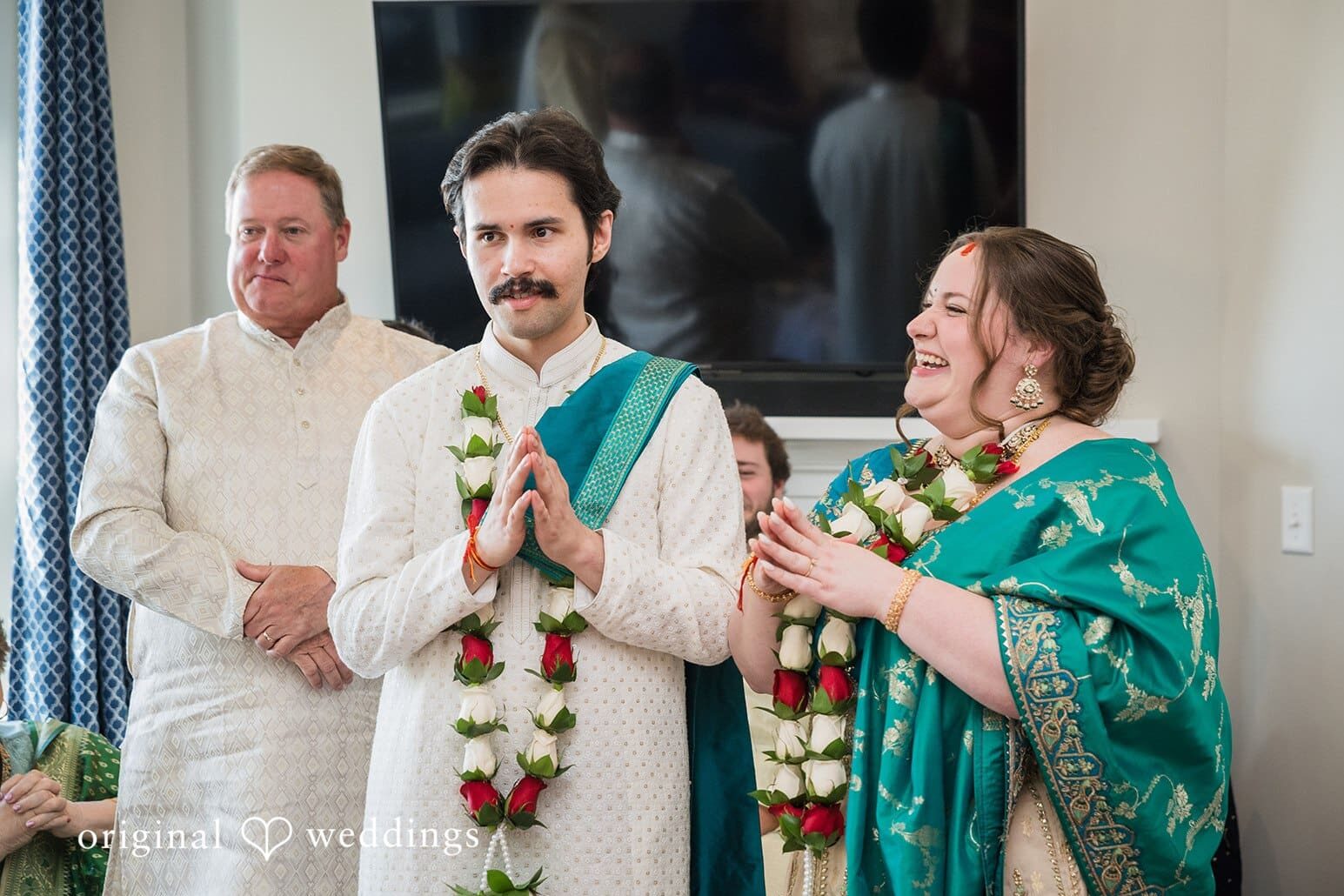 Illinois Home Wedding // Anil & Paige