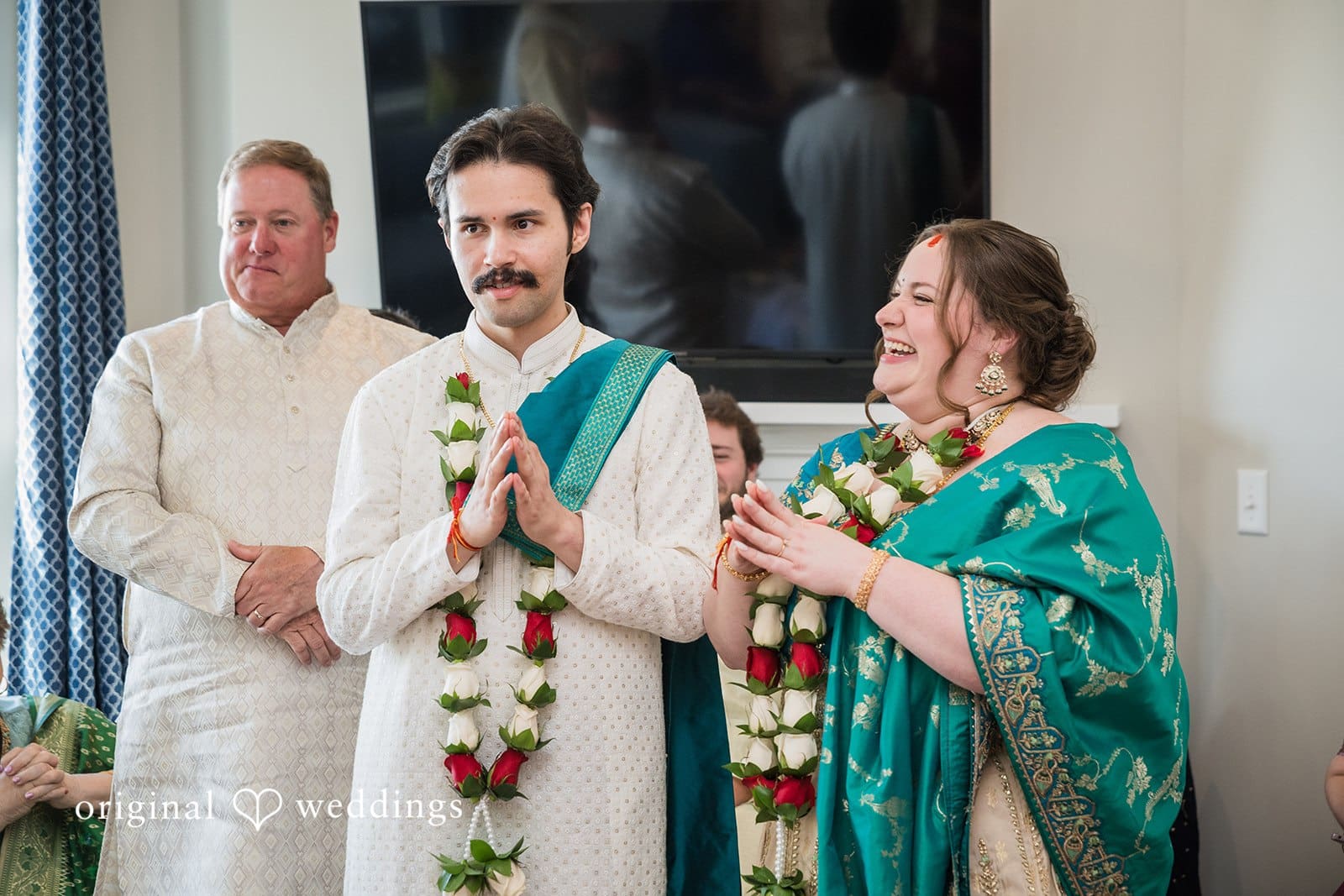 Illinois Home Wedding // Anil & Paige -