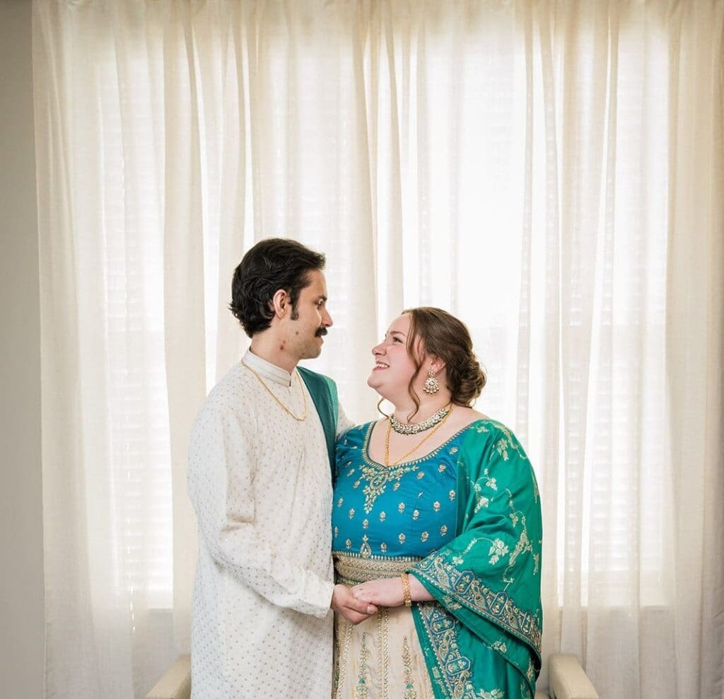 Illinois Home Wedding // Anil & Paige -