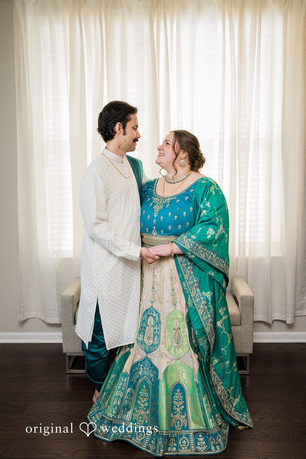 Illinois Home Wedding // Anil & Paige -