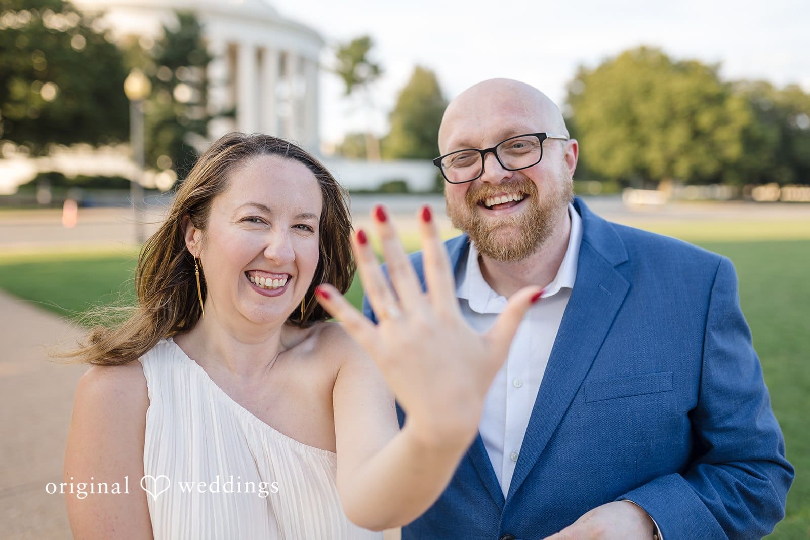 Jefferson Memorial Engagement // Meagan & Matt -