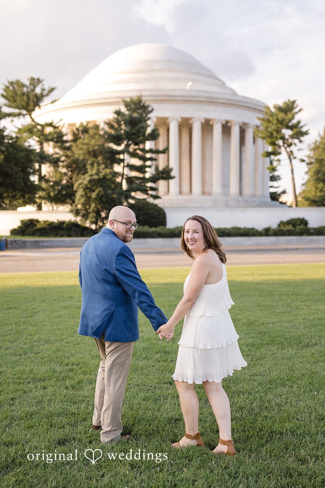 Jefferson Memorial Engagement // Meagan & Matt -